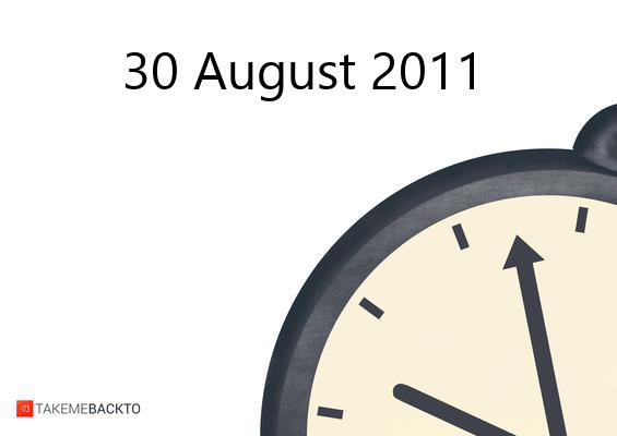 Tuesday August 30, 2011