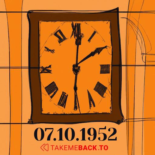 Recuerdos del día 7 de Octubre 1952