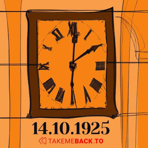 Recuerdos del día 14 de Octubre 1925 Recuerdos del día 14 de Octubre 1925