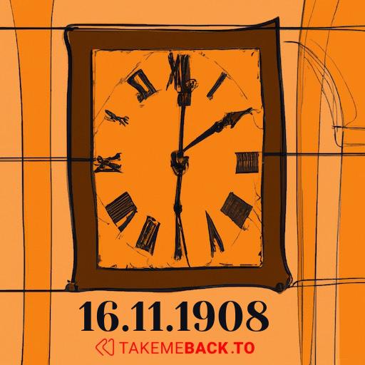 Recuerdos del día 16 de Noviembre 1908